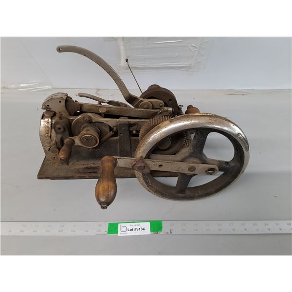 Antique Industrial Shoe Repair Stitcher, Cannot Ship