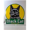 Image 1 : # Cardboard Black Cat Cigarettes Sign 29" x 27.75" - PICK UP