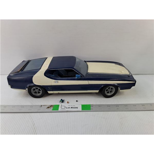 Plastic Mach1 Mustang Model Car Approx. 1:12 Scale- As Is