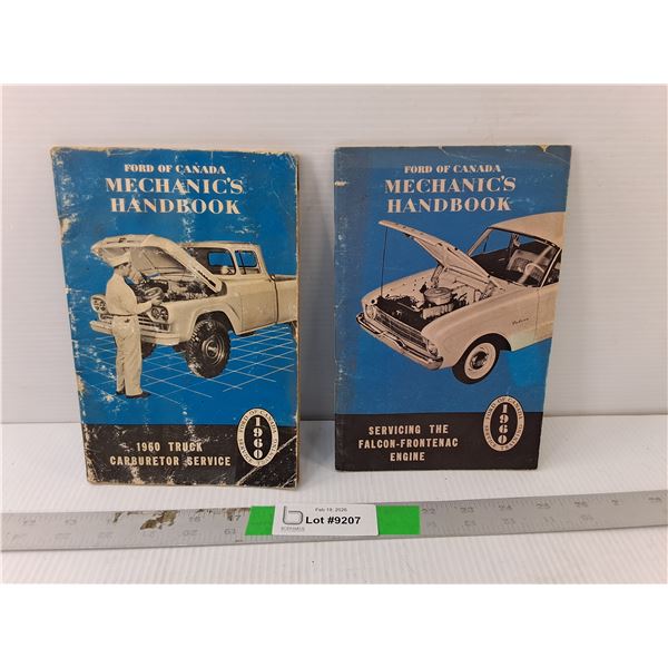 (2) Vintage Ford of Canada Mechanic Handbooks