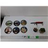 Image 1 : Metal Co-op Coasters, Typewriter Ribbon & Pocket Multitool