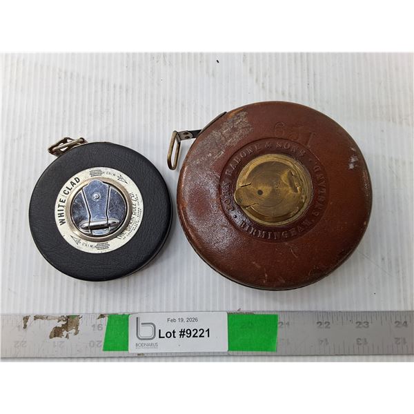 (2) Vintage Measuring Tapes