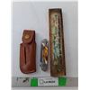 Image 1 : Pocket Knife, Sheath & Vintage Pen Box