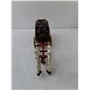 Image 2 : Cast Iron Horse Drawn Stagecoach Figurine