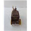 Image 3 : Cast Iron Horse Drawn Stagecoach Figurine
