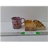 Image 1 : Children's German Style Enamel Mug & Brush Set