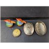 Image 3 : Toucan Style Salt & Pepper Shakers, Jewelry, Coin Purse, Misc.