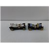 Image 4 : (8) Antique Style Plastic Model Cars 1:64 Scale