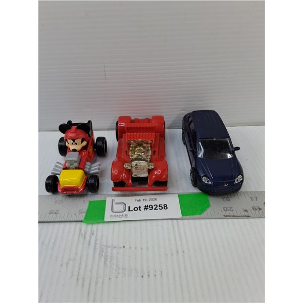 Mickey Mouse, Tonka & Porsche Cayenne Turbo Model Cars