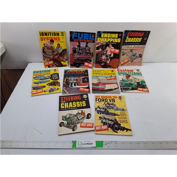(10) Hot Rod Technical Library Magazines