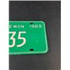 Image 4 : 1969 Saskatchewan Three Digit Farm License Plate