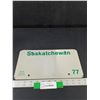 Image 1 : Vintage 1977 Saskatchewan Prototype Sample License Plate