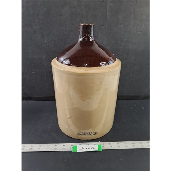 Vintage Medalta Medicine Hat Alberta Stoneware Jug, 14.5" Tall, Some Chips on Bottom,  Cannot Ship