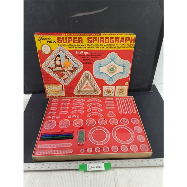 Vintage Kenners Super Spirograph Set w/ Original Box