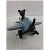 Image 4 : Vintage Mickey Mouse Toy Airplane