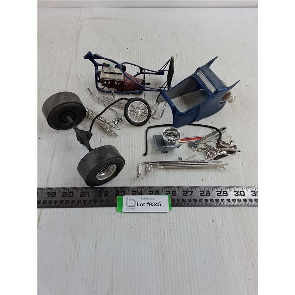 Model 3-Wheeled Motorbike Kit - Not Fully Assembled, Unsure if Complete, As is