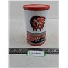 Image 1 : Retro Red Indian Motor Oil Tin