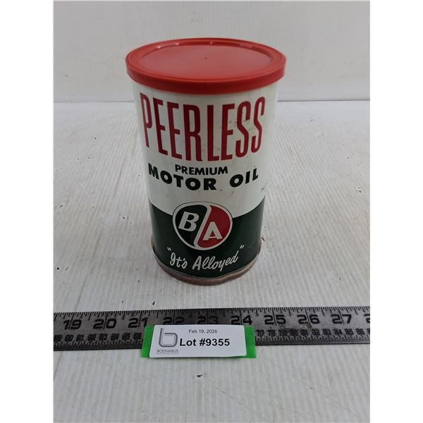 Retro BA Peerless Motor Oil