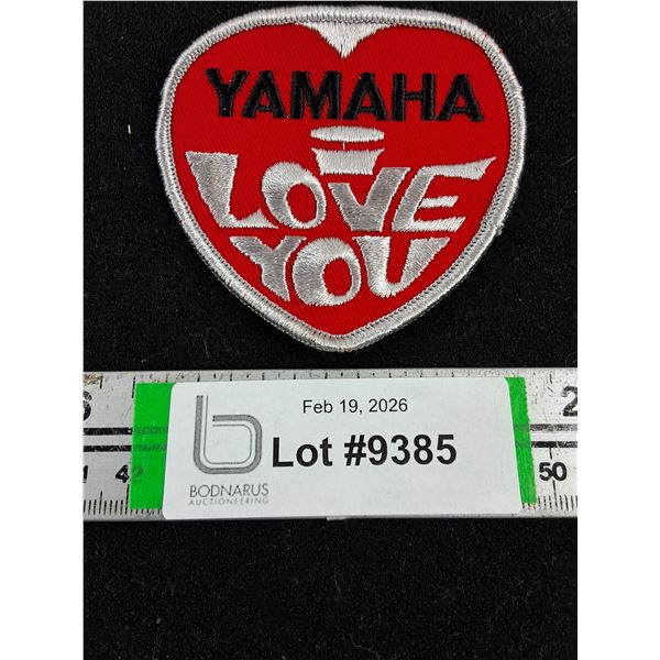 Vintage Yamaha "I Love You" Jacket Patch