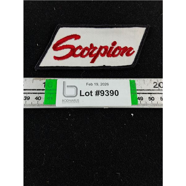Vintage 1960's-70's Scorpion Jacket Patch