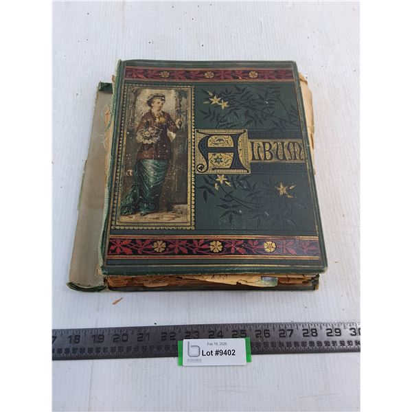 Antique Album Collection - Spine Broken, As is