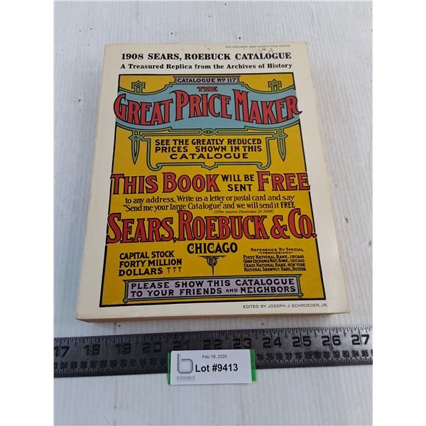1908 Replica Sears-Roebuck Catalogue