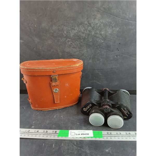 Vintage Carl Wetzlar 8X-12x40 Binoculars w/Case