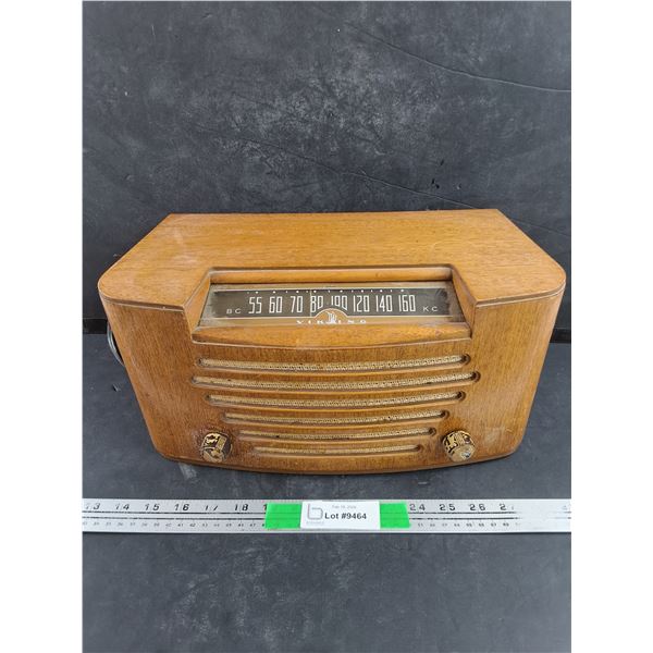 Vintage Viking AC DC Operated Receiver - As Is