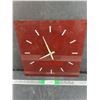 Image 1 : Vintage Du Maurier Quartz Wall Clock 15" x 15"