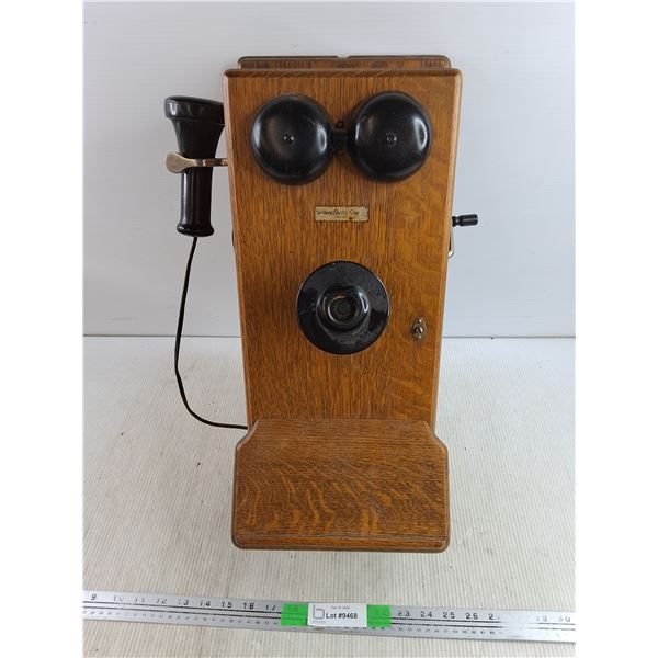 Vintage Northern Electric Telephone - As Is, 21"x 8" x 6", PICKUP ONLY