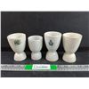 Image 1 : (4) Vintage Ceramic Egg Cups