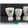 Image 2 : (4) Vintage Ceramic Egg Cups