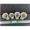 Image 4 : (4) Vintage Ceramic Egg Cups
