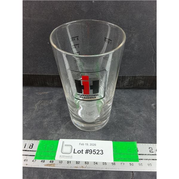 International Harvester Measuring Glass