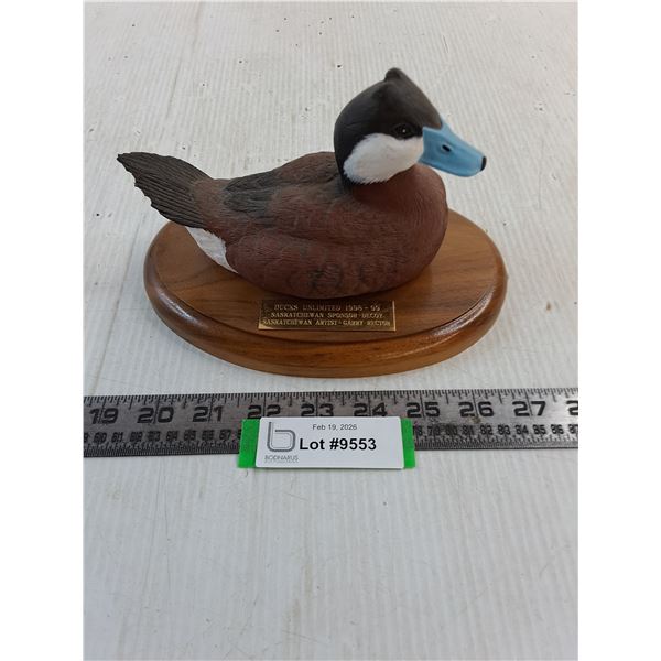 Ducks Unlimited Hand-Painted Sponsorship Award
