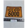 Image 1 : 1939 Saskatchewan "Gross Weight" License Plate