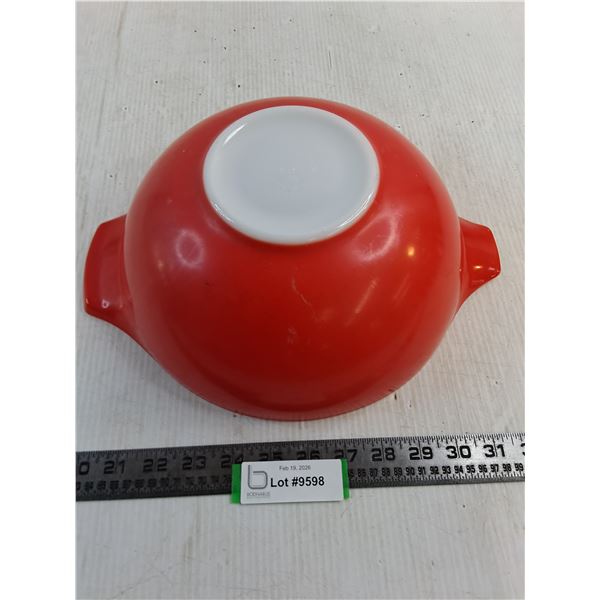 Red 4L Pyrex Mixing Bowl