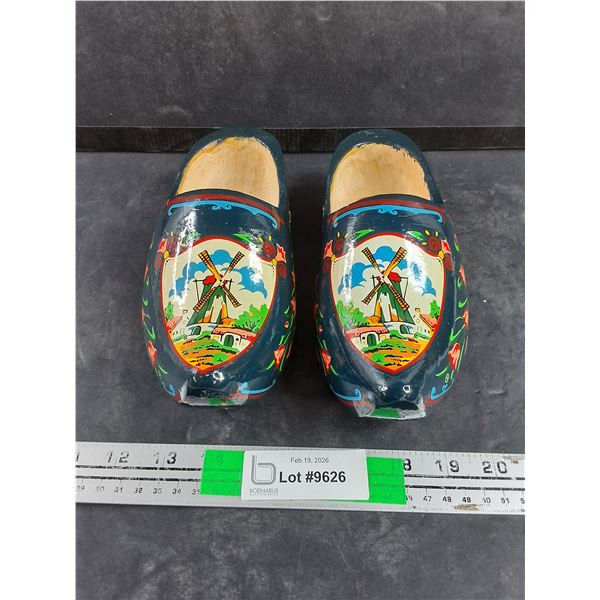 Decorative Wooden Shoes - Made in Holland
