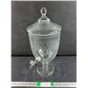 Image 1 : Vintage Large Glass Drink Dispenser - PICK UP