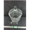 Image 3 : Vintage Large Glass Drink Dispenser - PICK UP