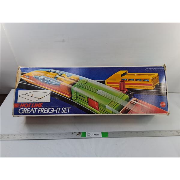 Vintage Hot Line Great Freight Set- As Is - PICK UP
