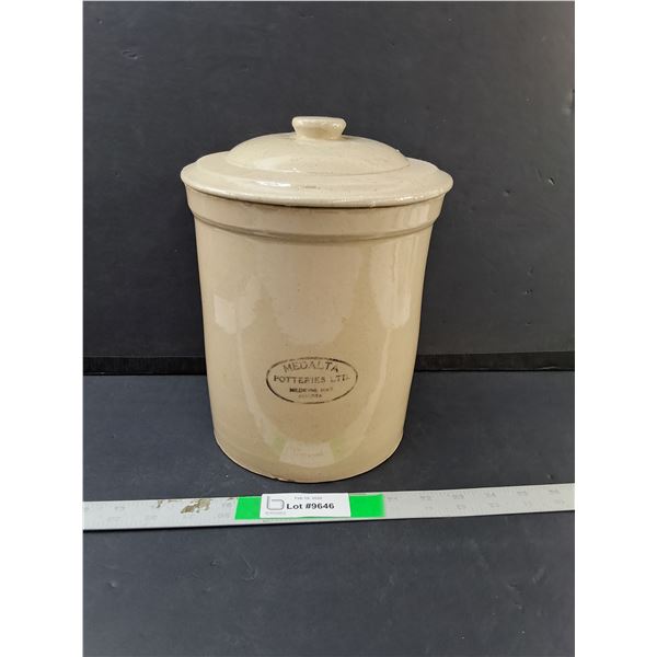 Medalta Stoneware Crock 10.5"
