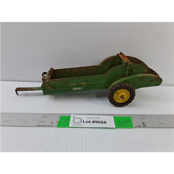 Vintage Die Cast John Deere Model Manure Spreader 1:18 Scale