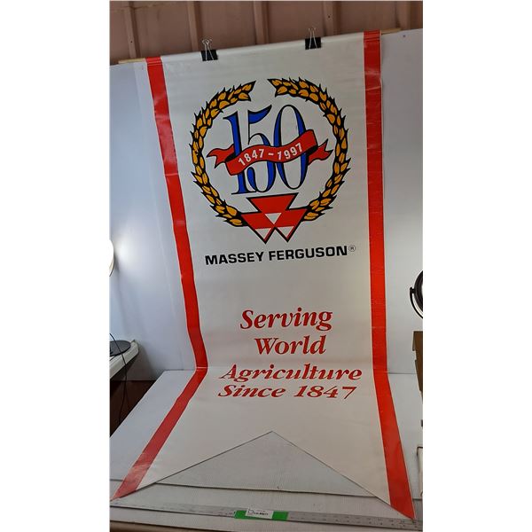 Massey Ferguson 150th Anniversary Banner Approx. 70" x 30"