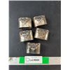 Image 1 : (5) Silver Plated Napkin Rings