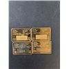 Image 2 : (4) Ships of the World Silver Ingots, Cannot Authenticate