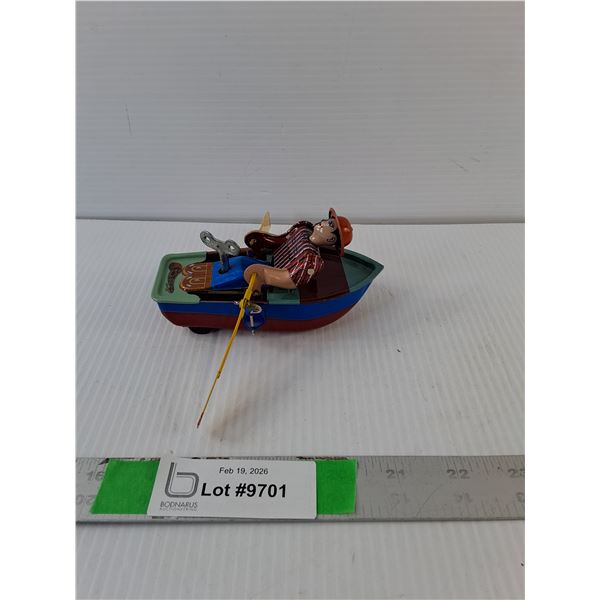 Windup Metal Rowboat-Consignor States Working