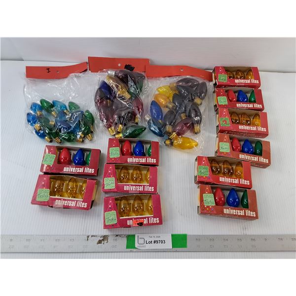 Vintage Christmas Lights- Consigner States Working