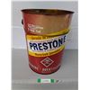 Image 1 : Vintage 5 Gallon Prestone Antifreeze Pail - PICK UP