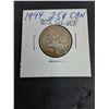 Image 3 : (4) Canadian Quarters-1943,44,45 and 47--80% Silver